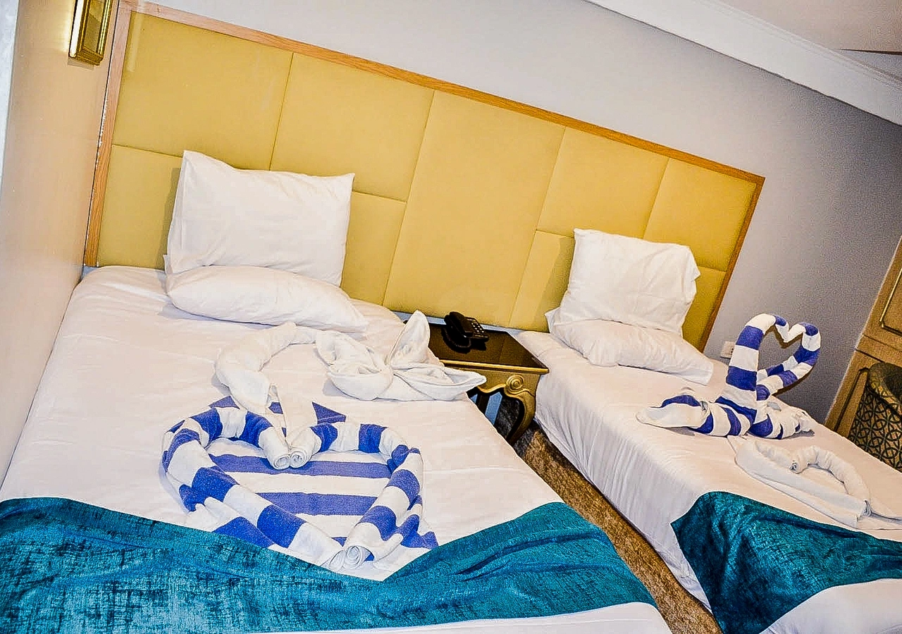 Cabin aboard the MS Stephanie Nile Cruise Nile cruise